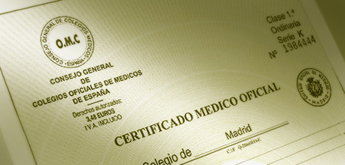 Certificado Medico Forense